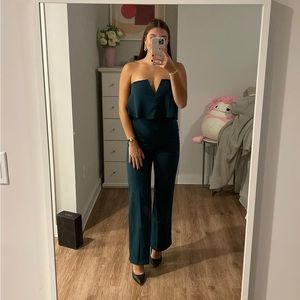 Green Lulus jumpsuit